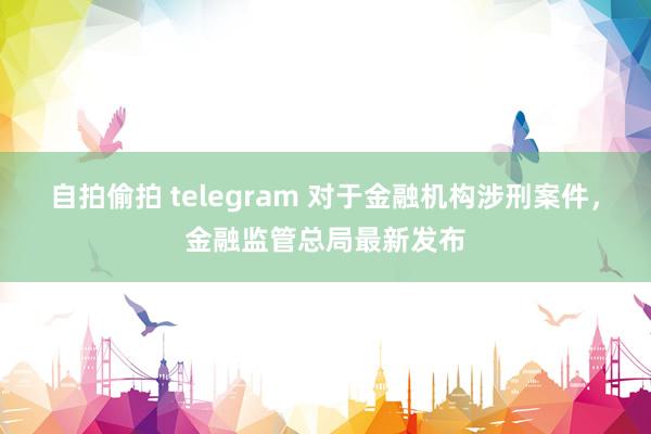 自拍偷拍 telegram 对于金融机构涉刑案件，金融监管总局最新发布