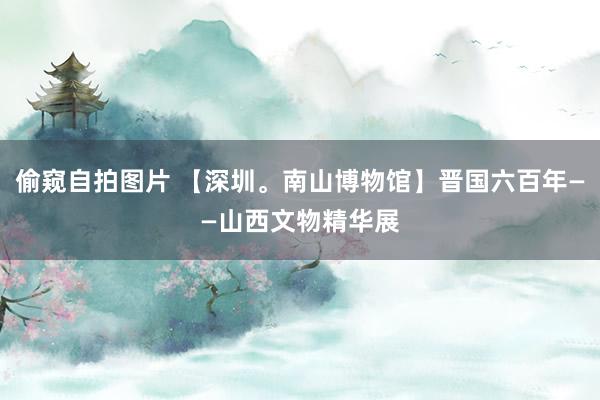 偷窥自拍图片 【深圳。南山博物馆】晋国六百年——山西文物精华展